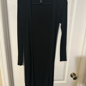 White House Black Market Black Long Sleeve Dress